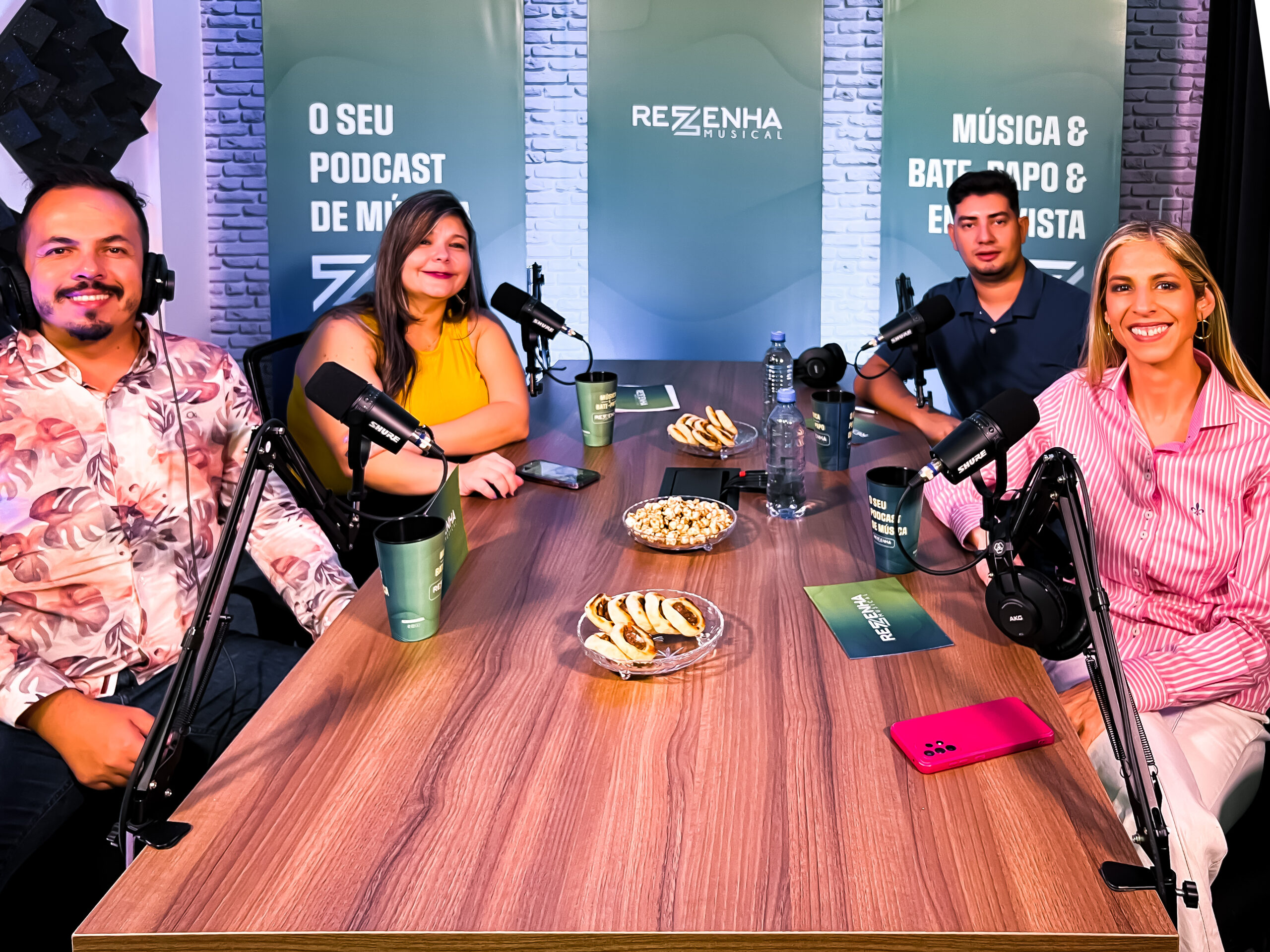 Rezenha musical inicia gravações da 2ª temporada em formato de Podcast