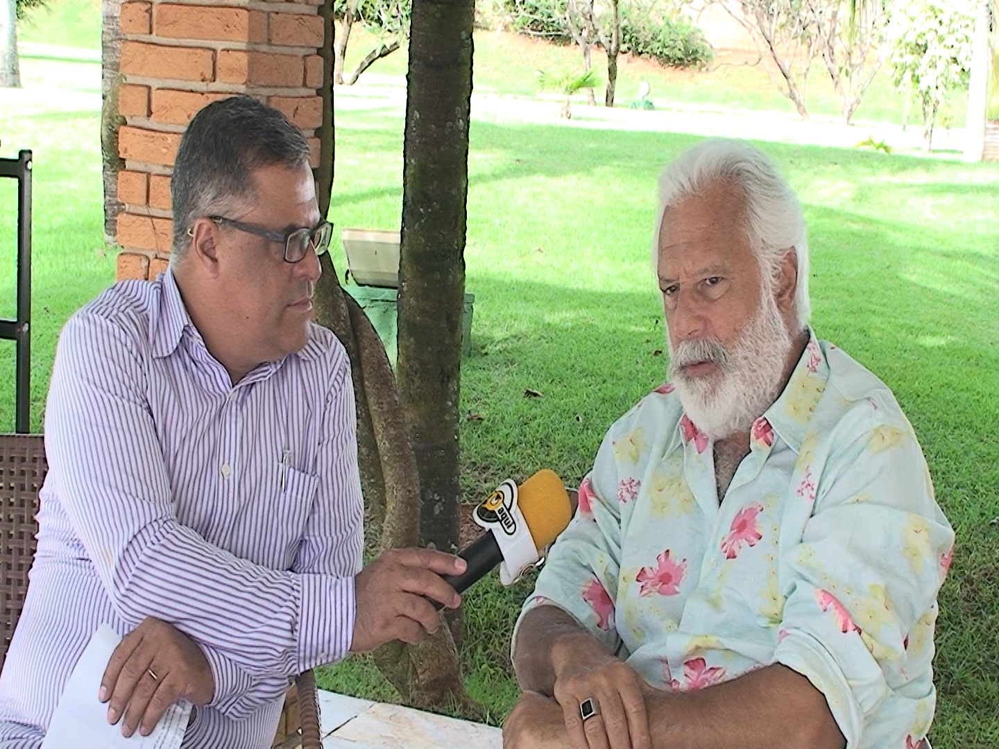 Relembre a entrevista com Bruno e Antonio Fagundes em Ribeirão Preto – Abril de 2015