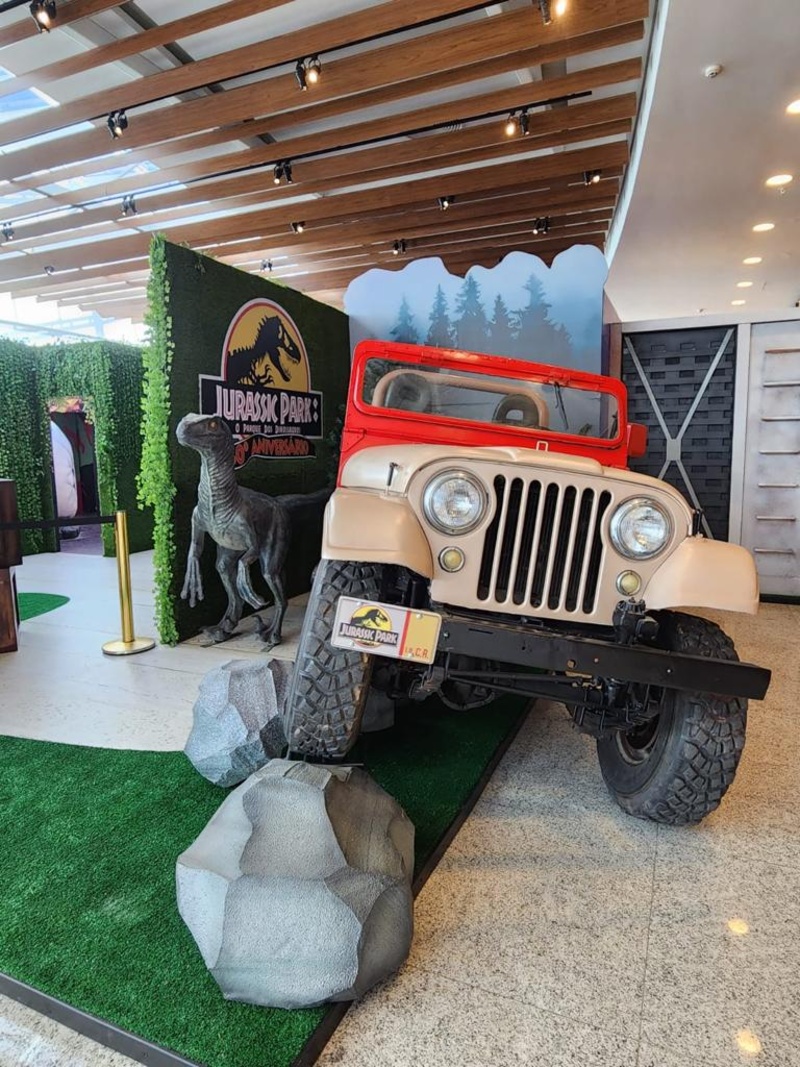 Iguatemi Ribeirão Preto recebe experiência em comemoração aos 30 anos do filme Jurassic Park