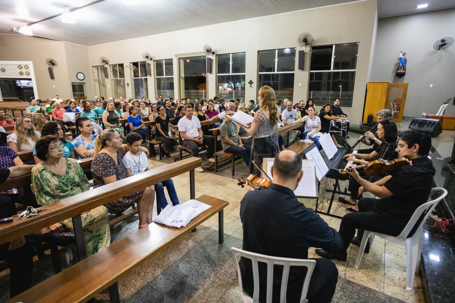 Orquestra de Câmara da Alma se apresenta na Paróquia Sagrada Família neste domingo (21/10)