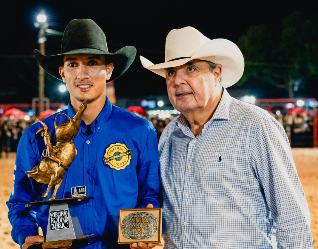 Campeão do Ribeirão Rodeo Music fatura prêmio em dinheiro e vaga em campeonato nos Estados Unidos