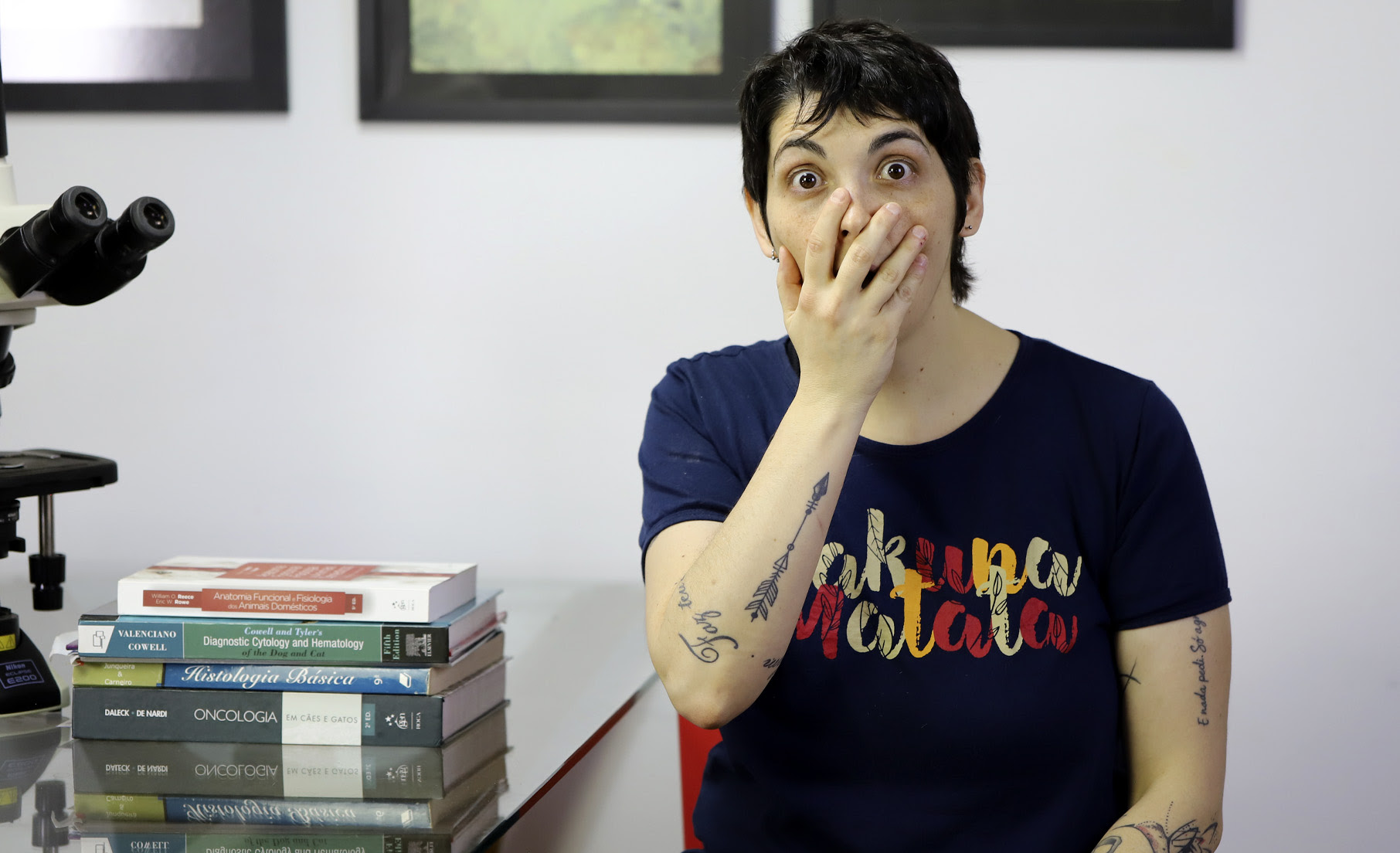 Fundação Cultural de Serrana recebe exposição “Quando as células se transformam em arte”