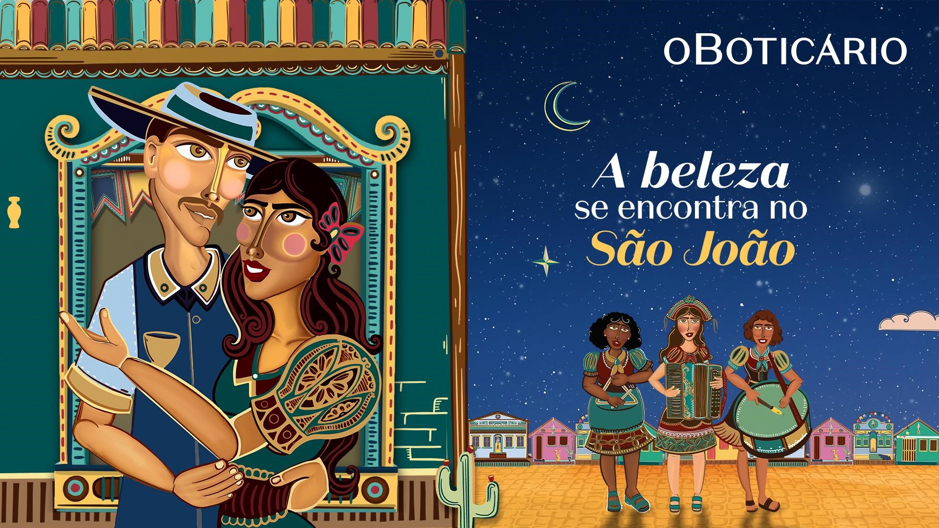 Celebrando a beleza dos encontros, o Boticário marca presença nas festas de São João