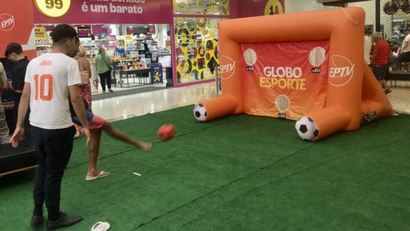 ShoppingSantaÚrsula recebe Arena Globo Esporte com atividades esportivas gratuitas e distribuição de brindes