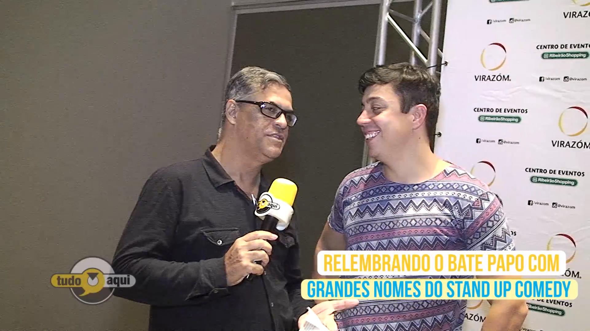 Relembrando entrevistas com humoristas da nova geração