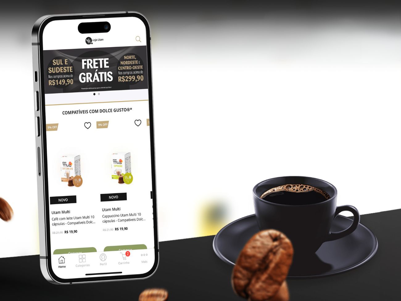 Grupo Utam lança aplicativo de vendas