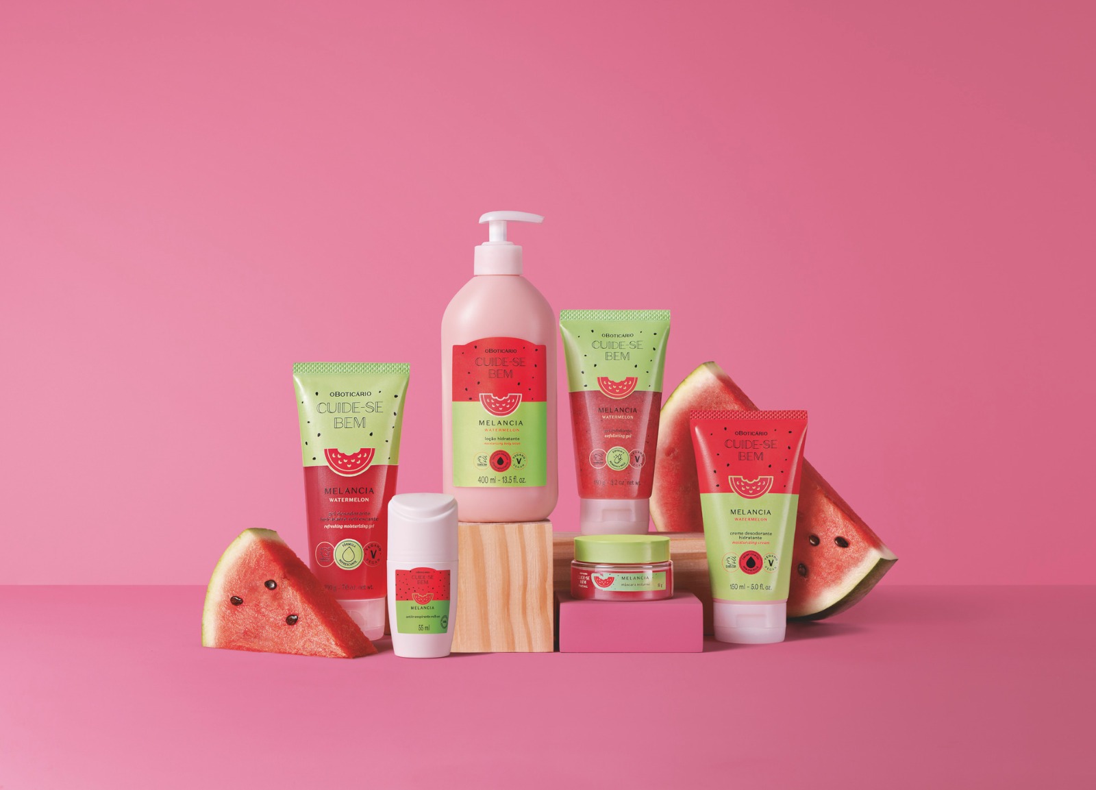 Com nova linha de Cuide-se Bem e retorno do sucesso de Egeo, o Boticário apresenta portfólio completo inspirado na fruta que virou trend