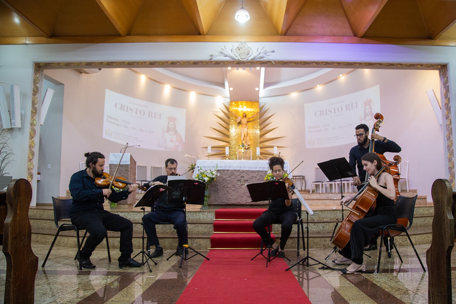 Projeto Encantando se apresenta na Paróquia Jesus Crucificado neste domingo (8/9)