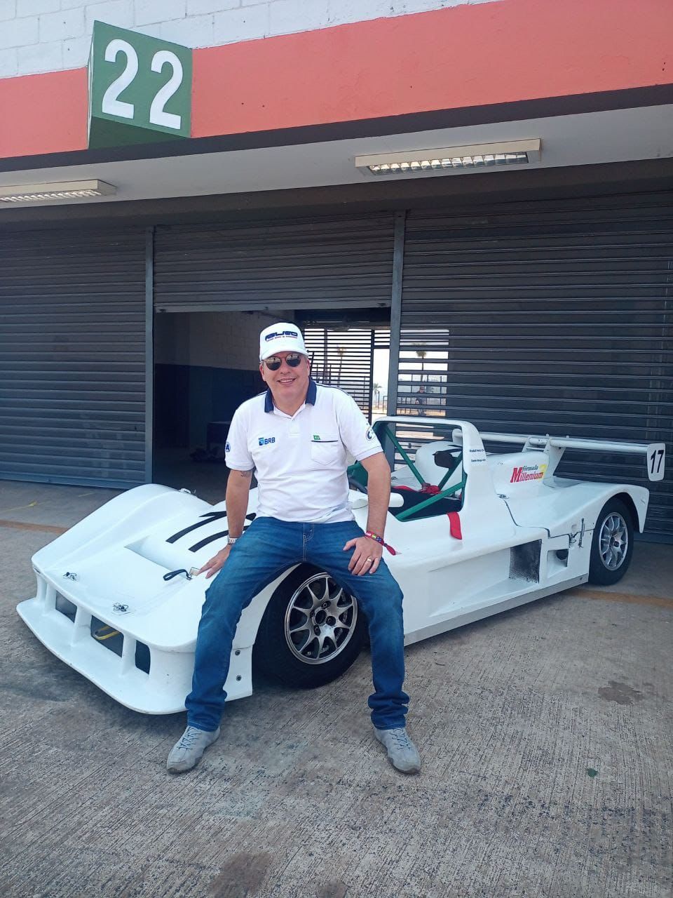 Presidente da Federação Goiana de Automobilismo, Sérgio Crispim, estreia na categoria Fórmula Millennium durante a 4ª etapa do regional de Turismo 1.4