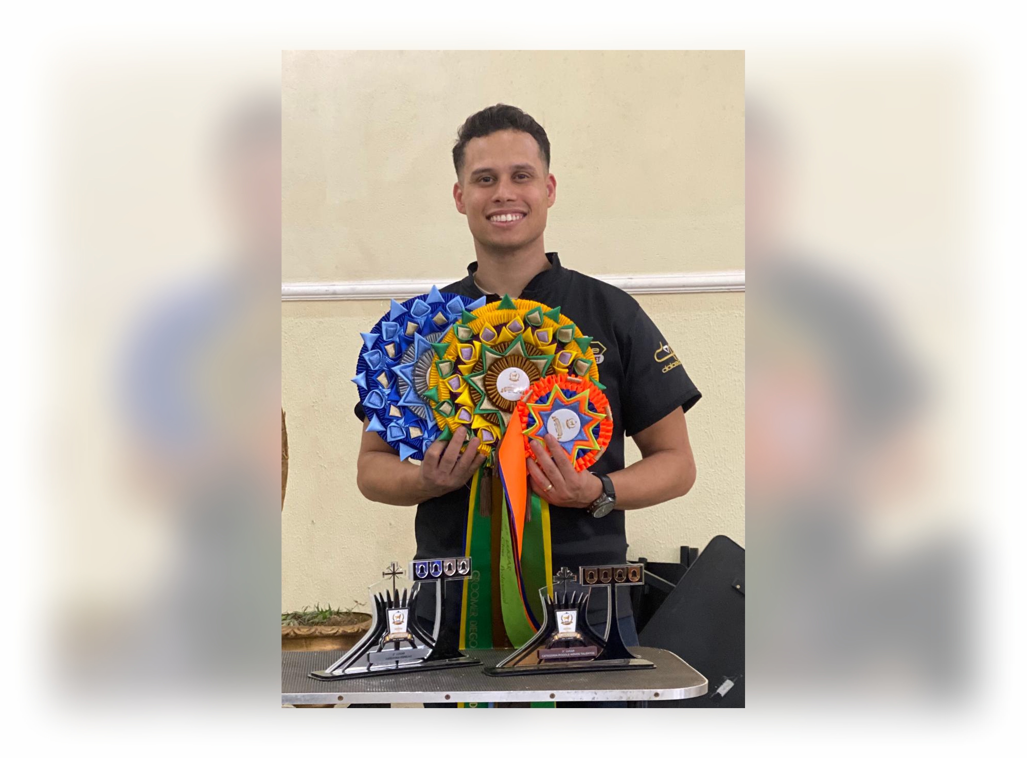 Kaique Mendonça brilhou na maior competição de tosa do Centro-Oeste