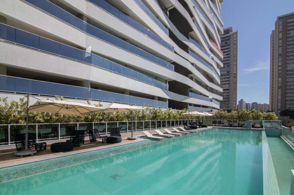 <p>Marquises Park Residence, empreendimento vencedor do GRI Awards 2023 na categoria Melhor Projeto Residencial, é um dos destaques do portfólio da Perplan &#8211; Foto: Divulgação</p>
