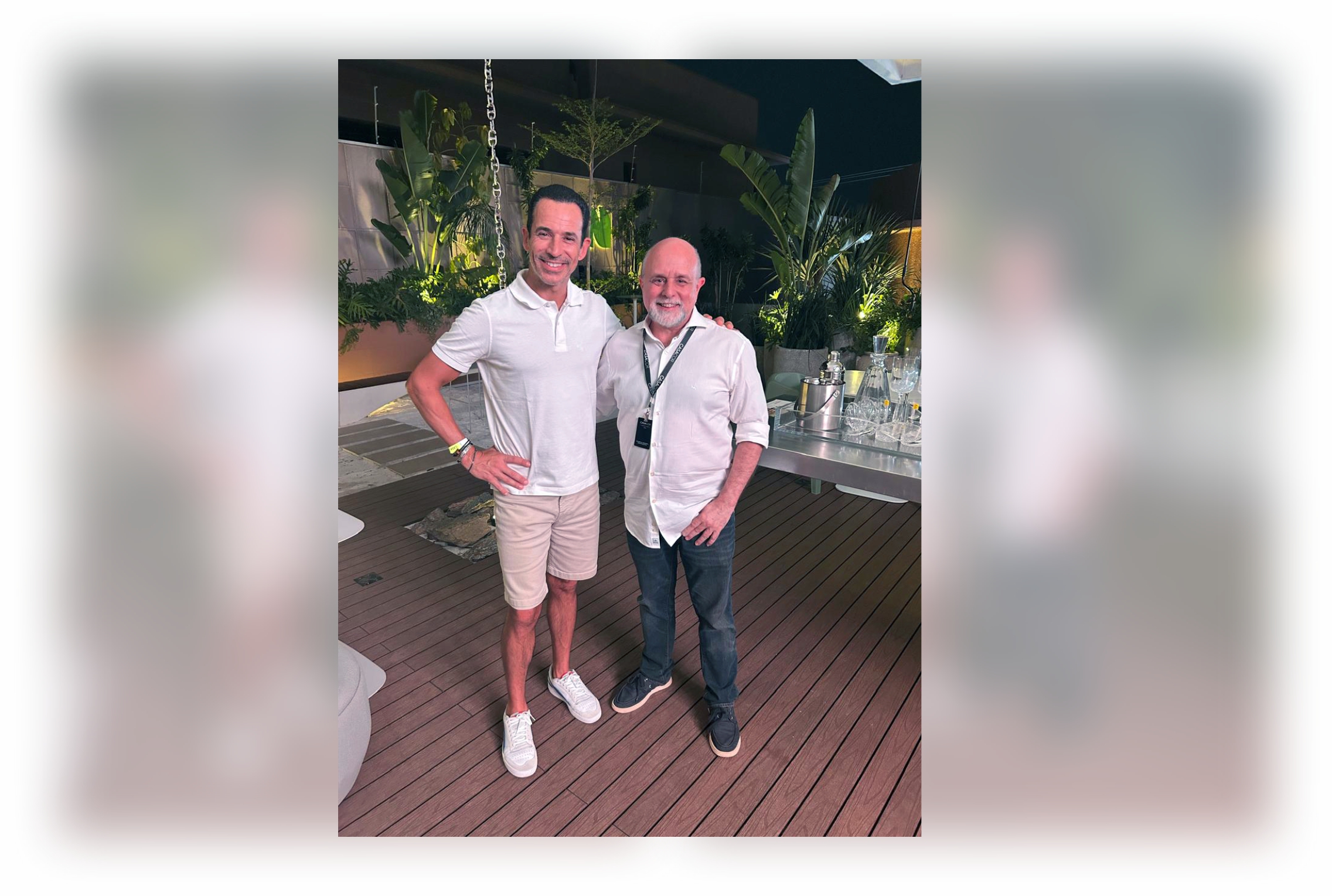 Hélio Castroneves visita CASACOR Ribeirão Preto