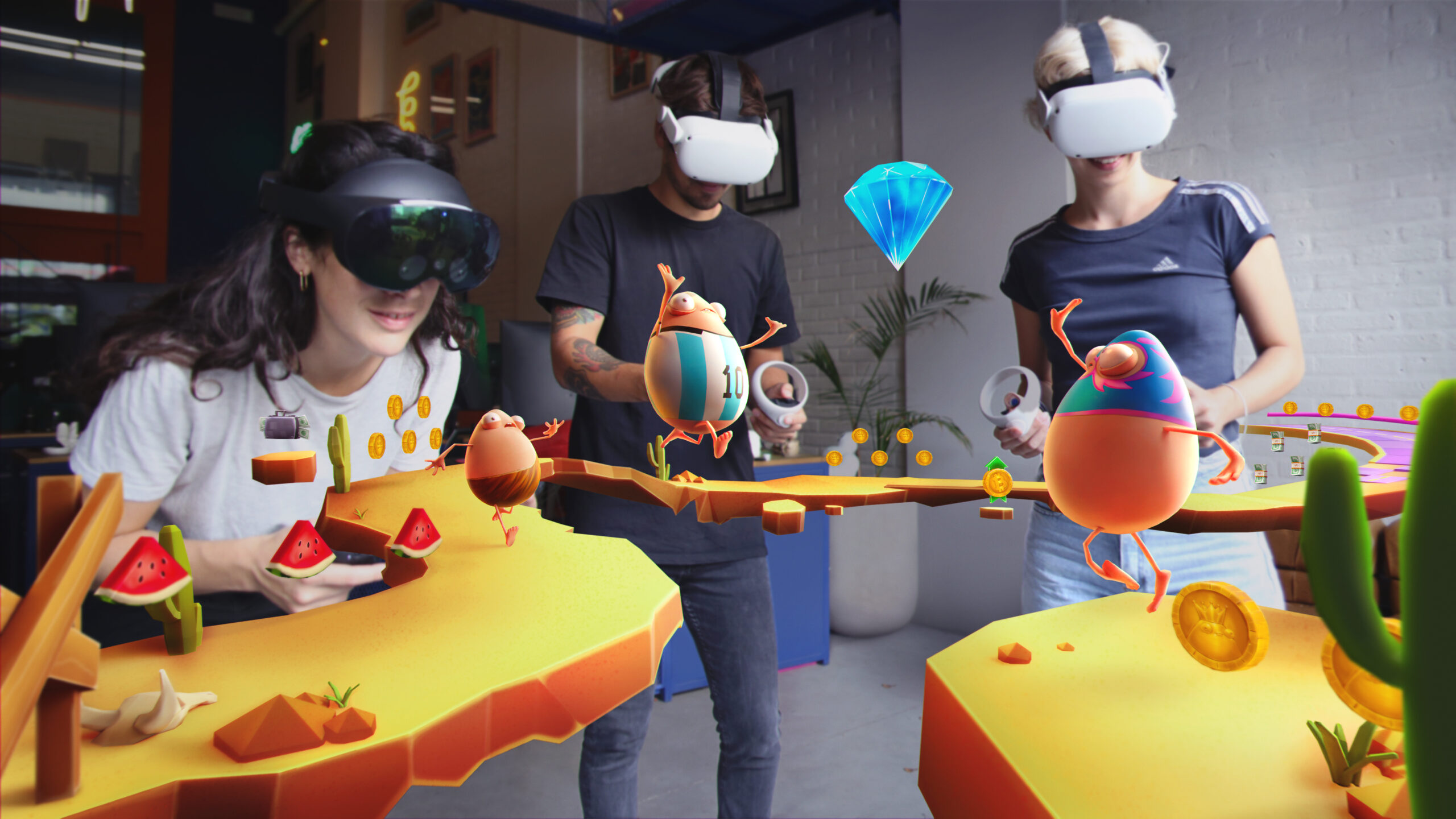 Universo gamer conecta POW Festival com jogos interativos, palestra e experiências imersivas 