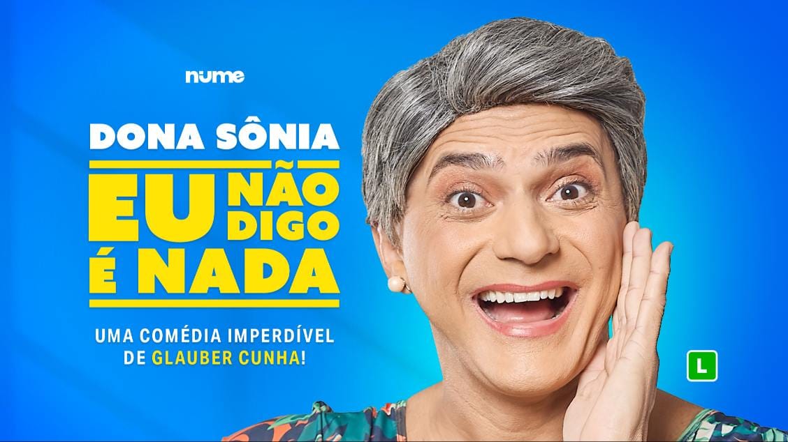Glauber Cunho apresenta Dona Sônia em “Eu Não Digo É Nada” no Teatro Municipal de Ribeirão Preto