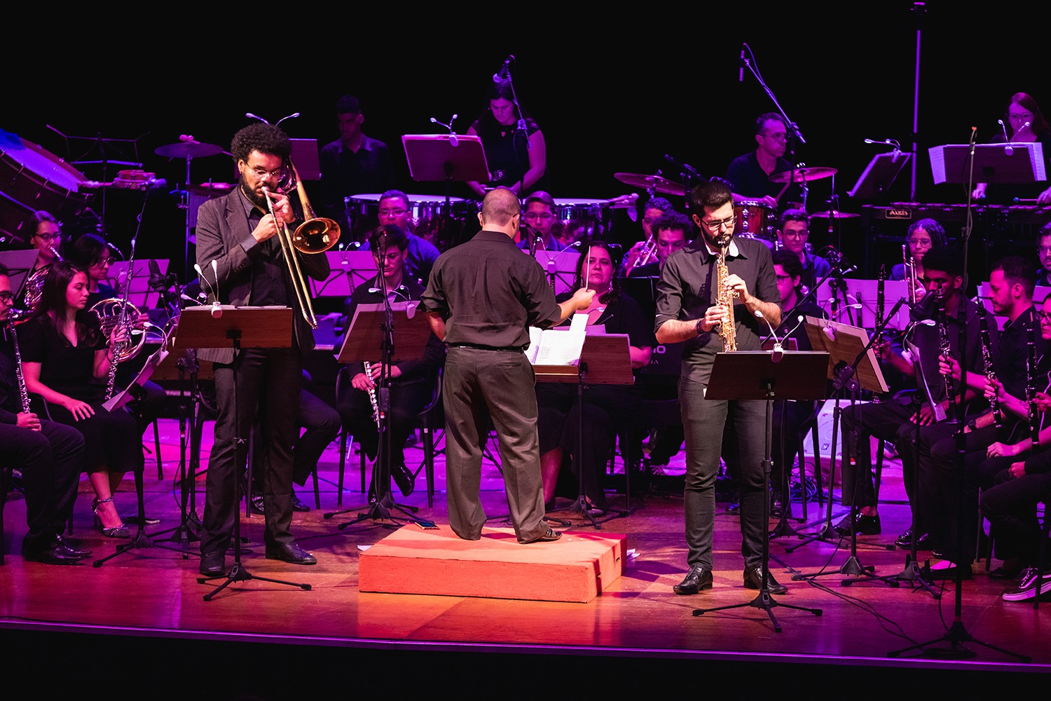 Com repertório de temas clássicos do cinema, Banda Sinfônica da Alma faz concerto em Guará