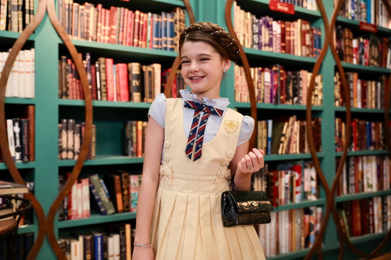 Juju Penido, a estrela mirim  que está conquistando o público de “A Caverna Encantada”