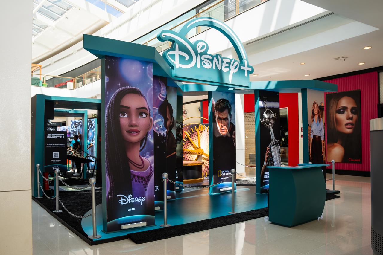Experiência Imersiva Disney+ chega ao Iguatemi Ribeirão Preto com atrações para toda a família