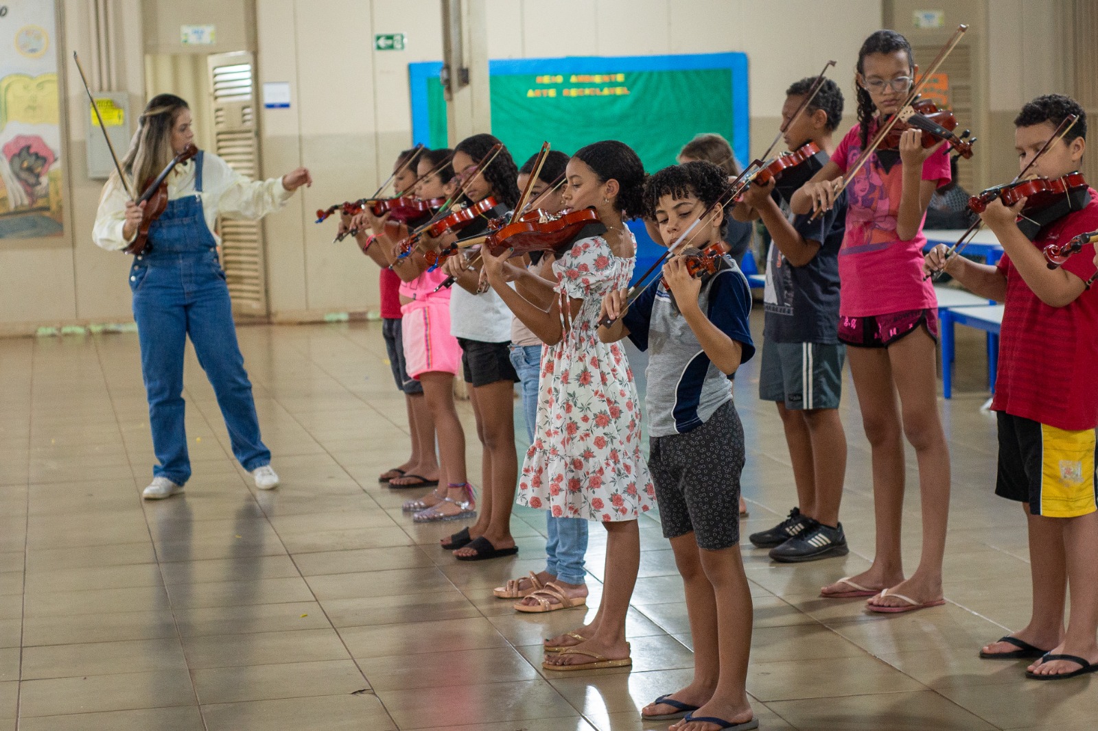 Alma abre inscrições para curso de formação em violino