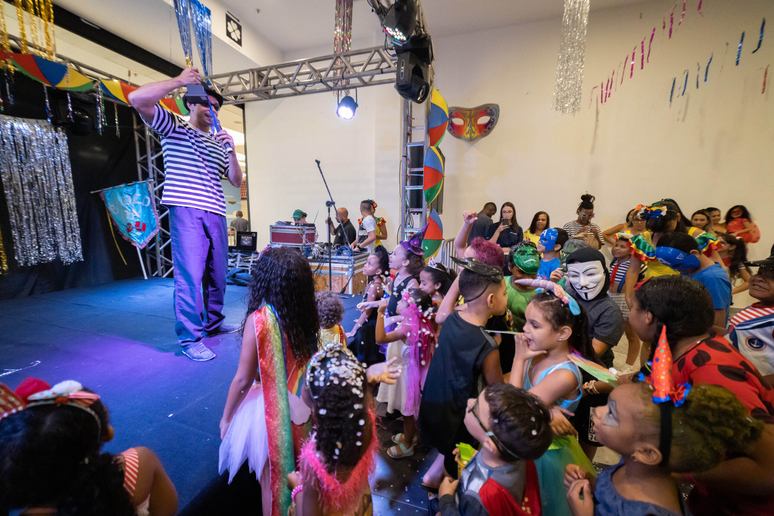 Bailinho de Carnaval do Guada levará dias de muita folia e animação para a garotada