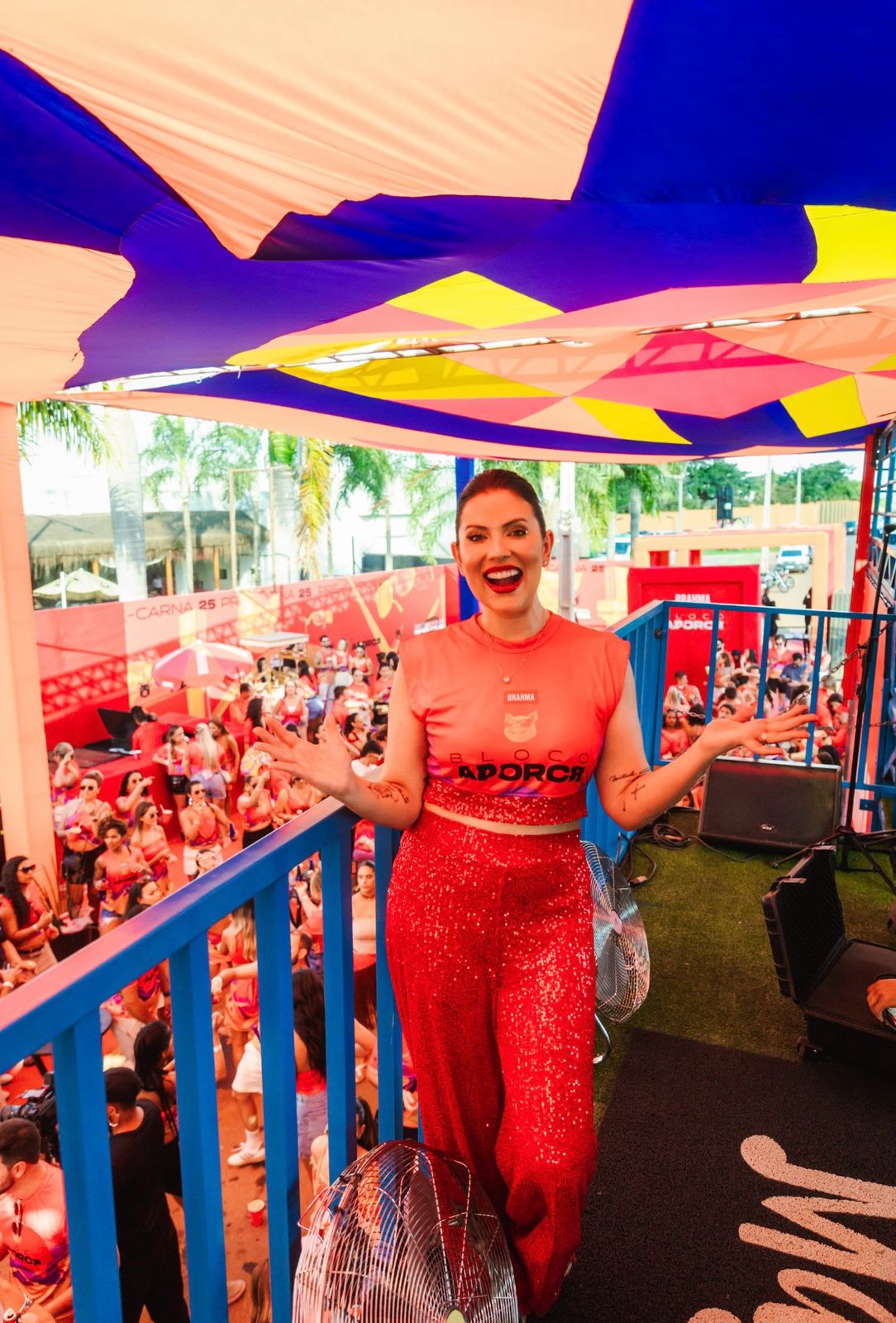 Idealizado pela empresária Fabrícia Calixto, o Bloco APorca agita o Pré-Carnaval de Goiânia