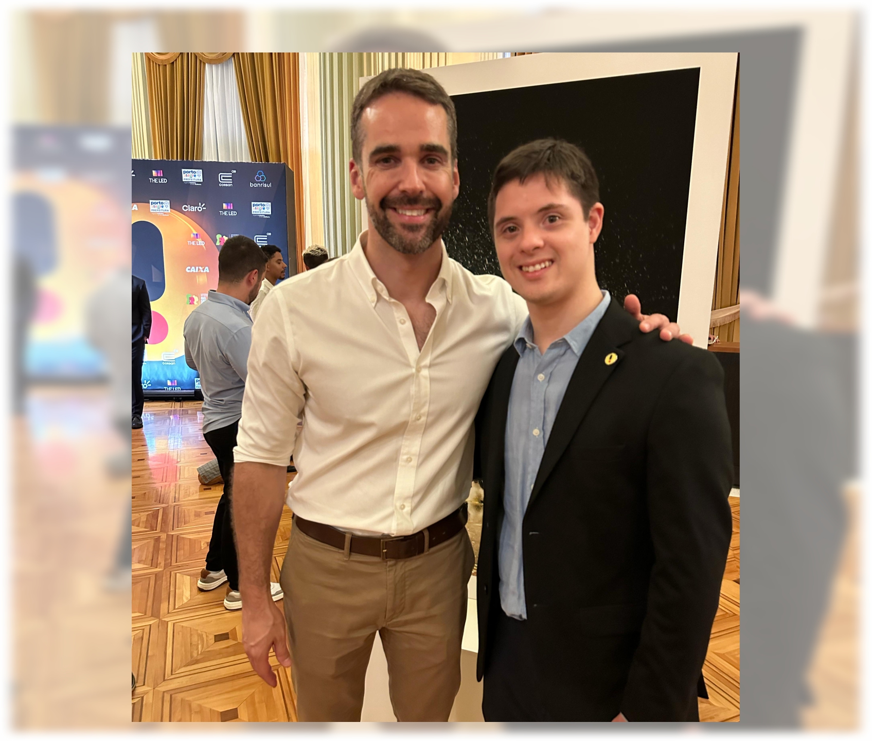 João Vitor de Paiva encontra com Eduardo Leite e fala sobre inclusão e combate ao capacitismo