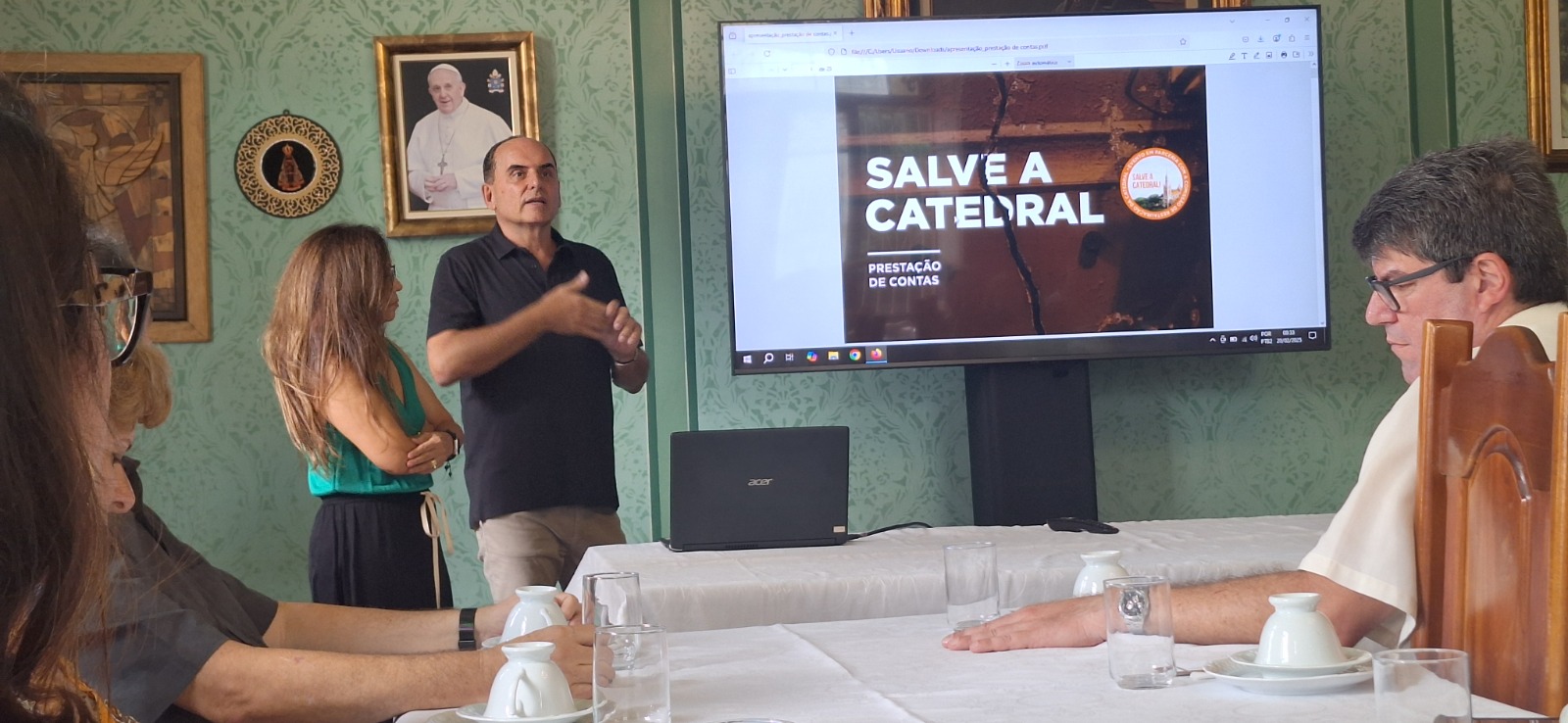 Cúria Metropolitana anuncia apoio financeiro à campanha Salve Catedral