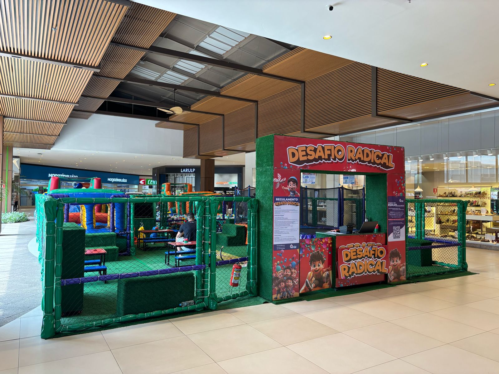 Diversão e aventura garantidas no Desafio Radical no Franca Shopping