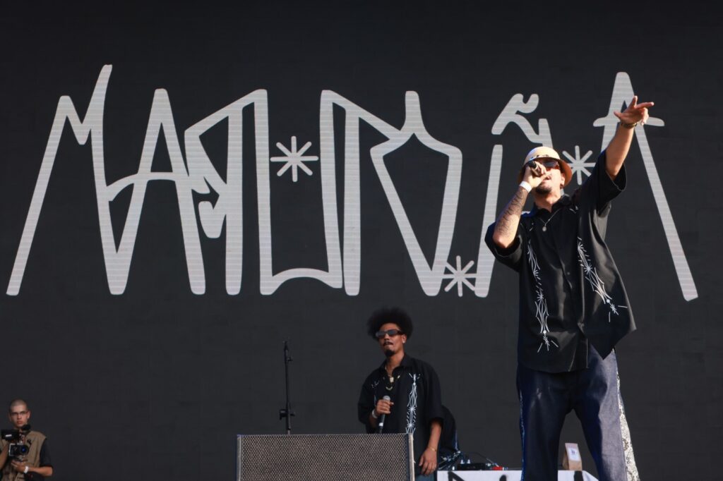 <p>O cantor Matuto S.A, um dos finalistas do Concurso de Bandas de 2024, se apresentou no Palco João Rock<br />
Crédito: Rafael Cautella</p>
