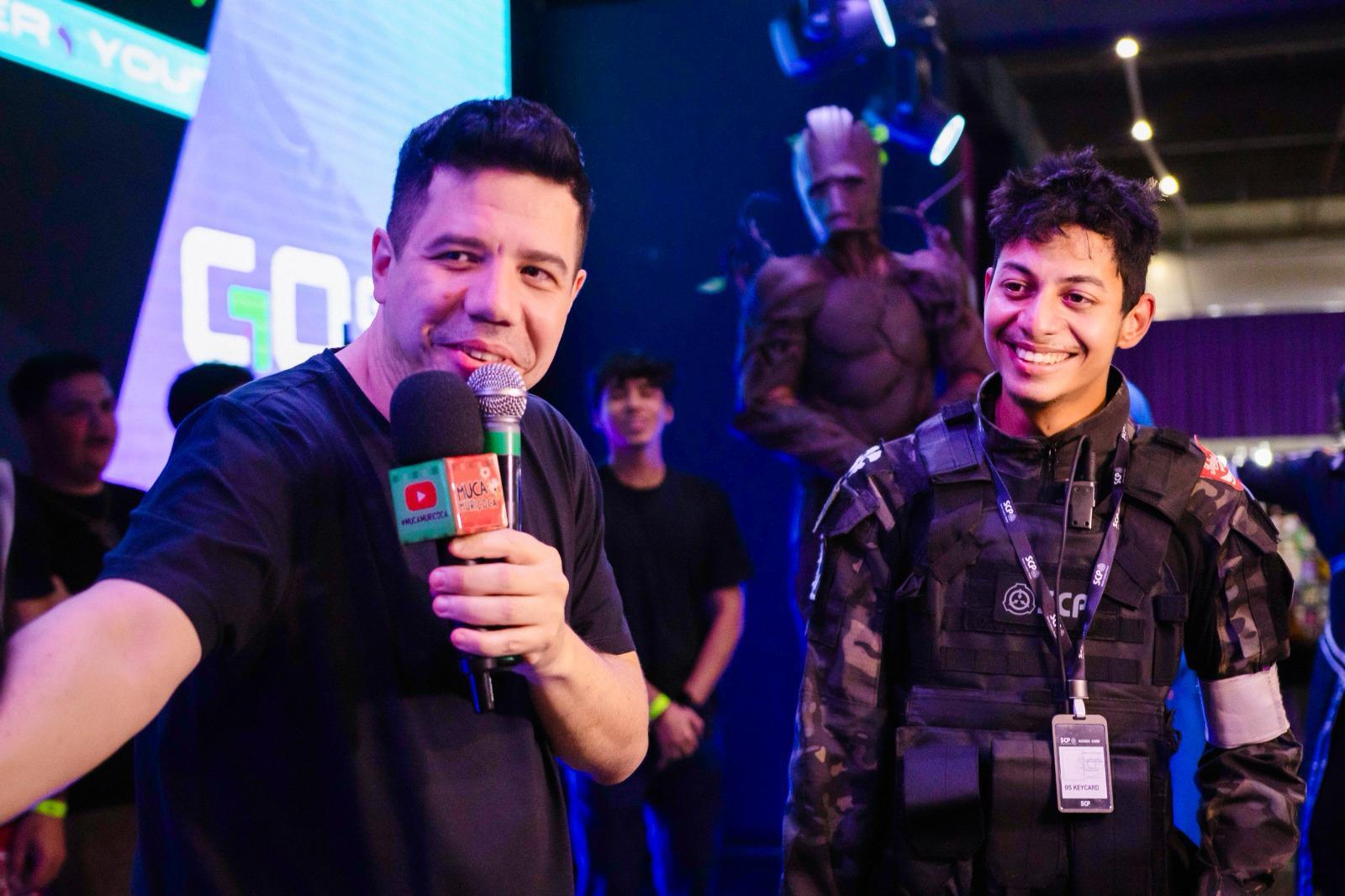 Youtuber Muca Muriçoca é a primeira atração confirmada do Go Game Festival 2025