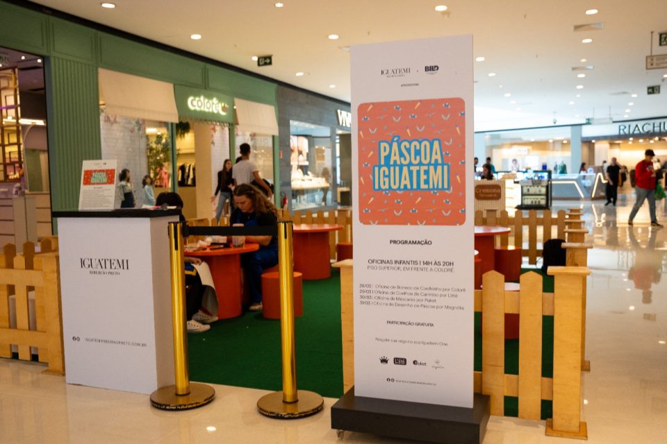 Iguatemi Ribeirão Preto anuncia programação especial de Páscoa até este domingo