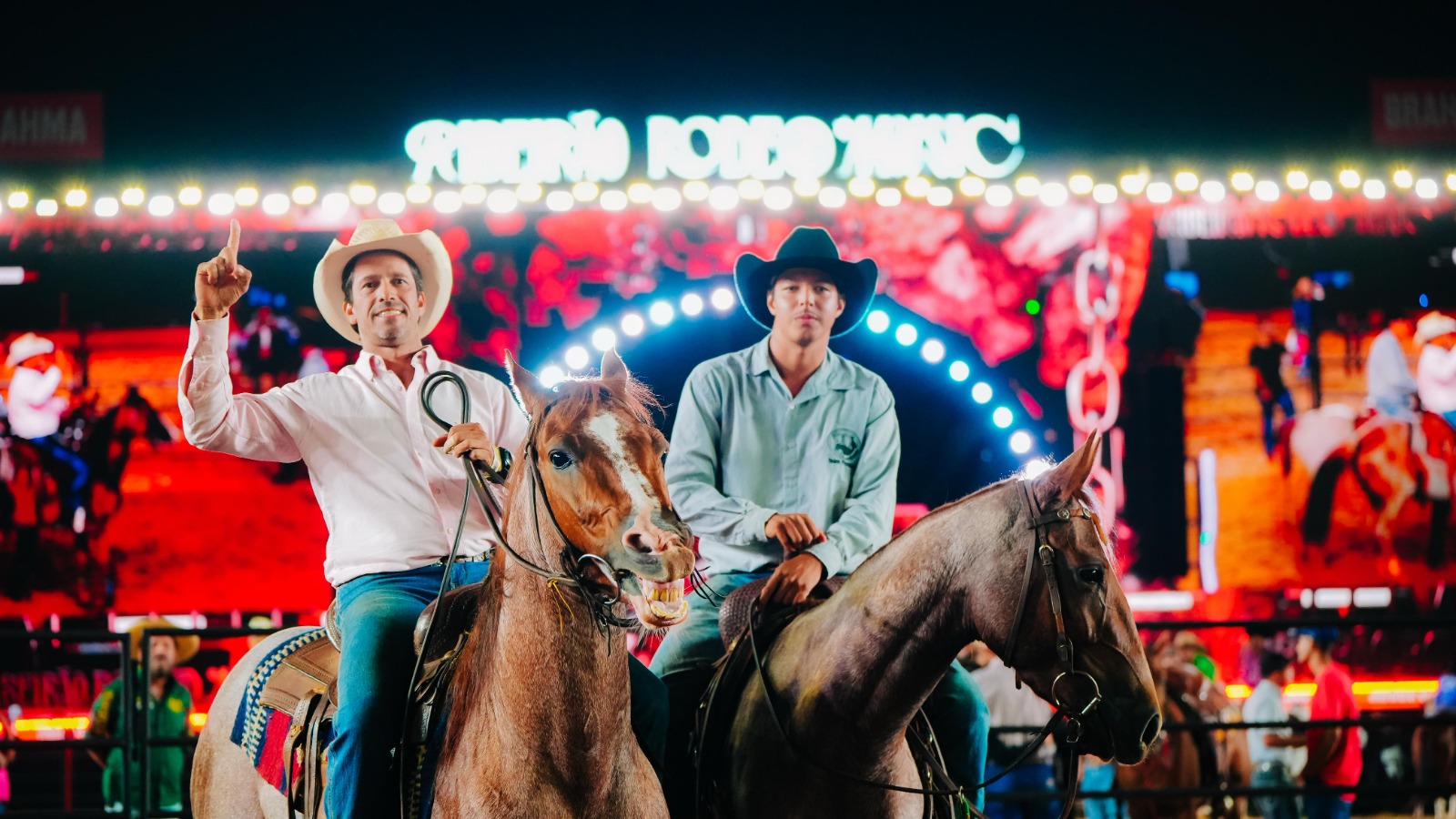 Final do Ranch Sorting marca a segunda noite de competições esportivas do Ribeirão Rodeo Music