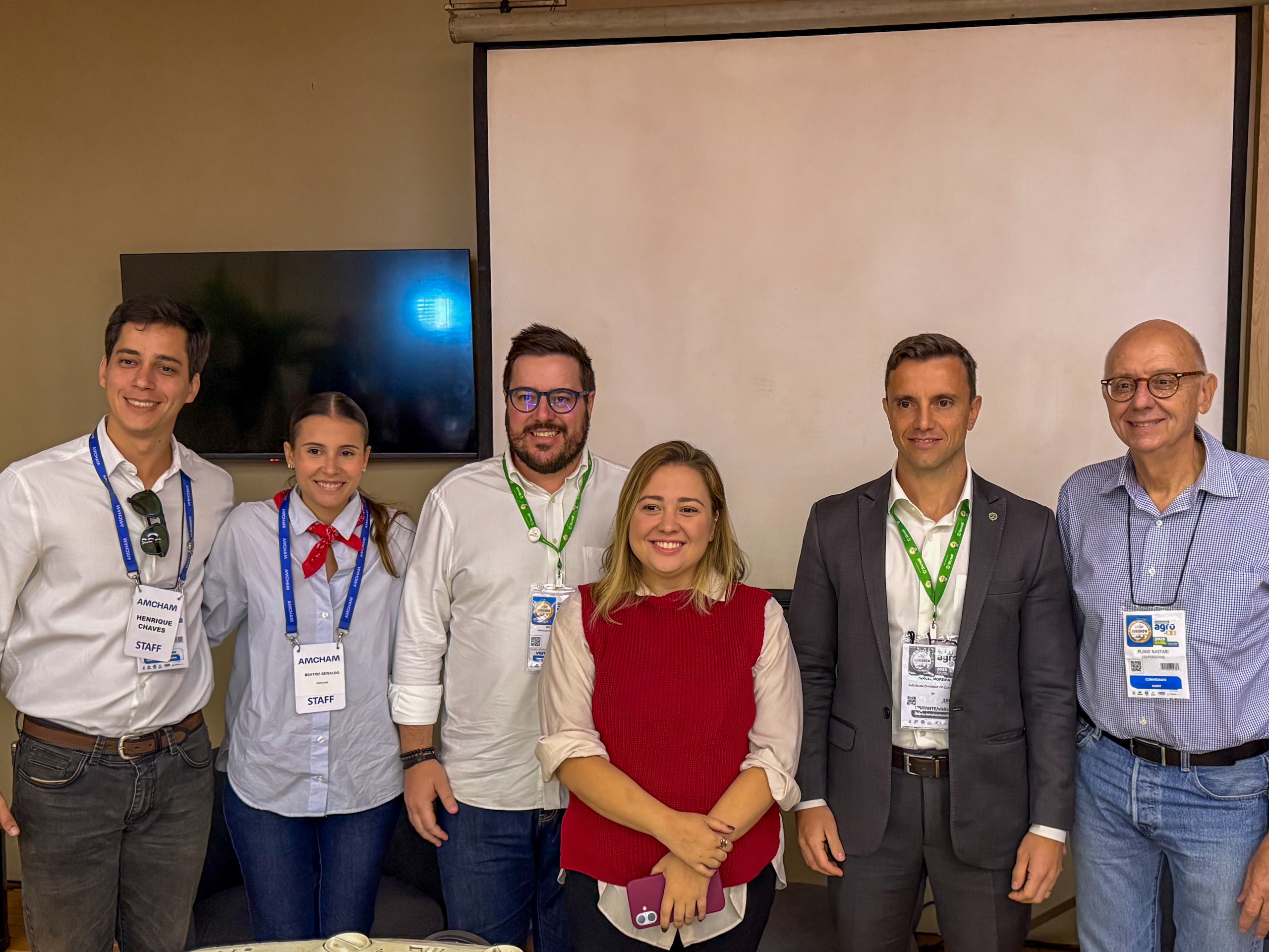 Comitê da Amcham Ribeirão Preto na Agrishow apresentou soluções e proporcionou networking entre empresários da feira
