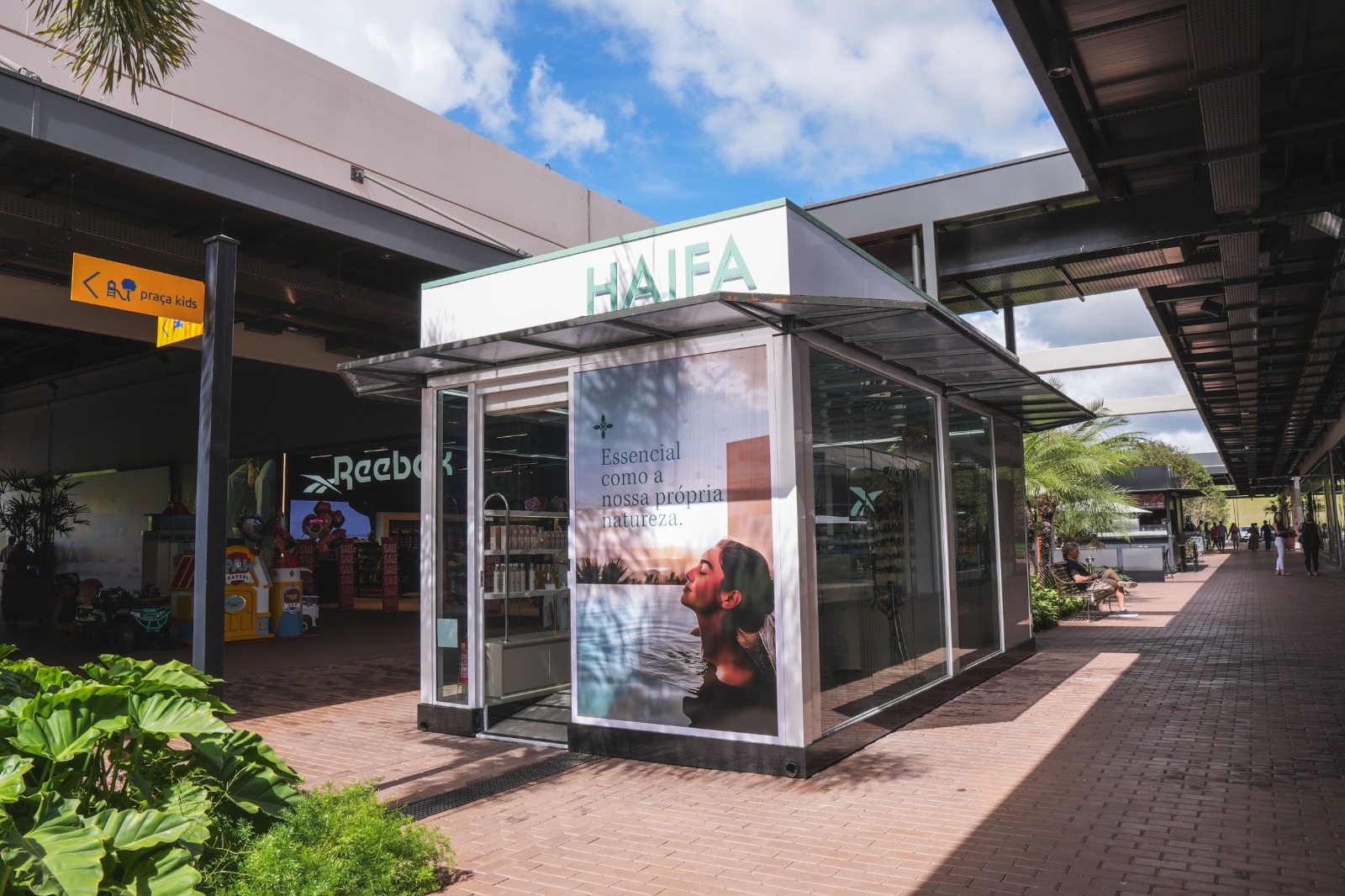 Haifa Cosméticos inauguraloja no Santa Maria Outlet