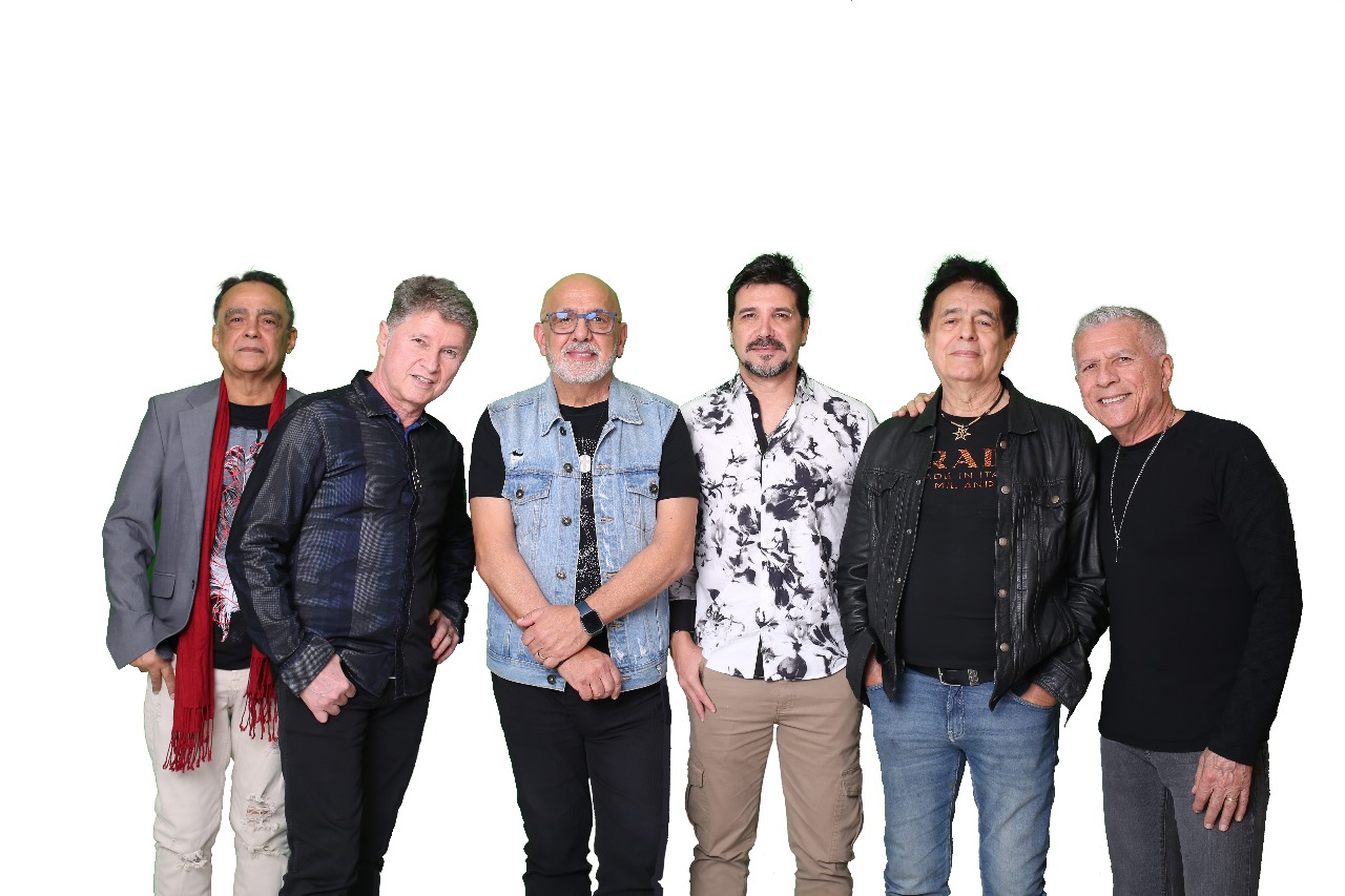 Roupa Nova chega para o tour 2025 no Multiplan Hall em Ribeirão Preto