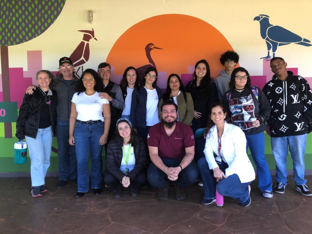 Comissão de Gestão Ambiental da USP Ribeirão Preto visita CEA do Instituto Estre
