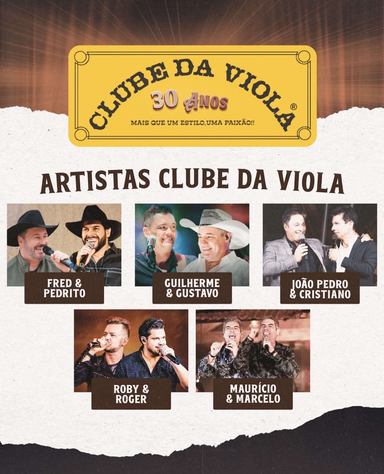 Clube da Viola celebra 30 anos com gravação histórica de DVD e lançamento da turnê nacional