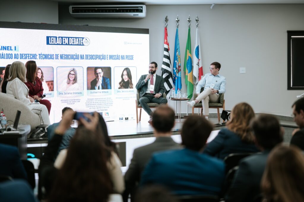 Primeira edição do “Leilão em Debate” reúne randes nomes do setor jurídico e de nvestimentos em Franca