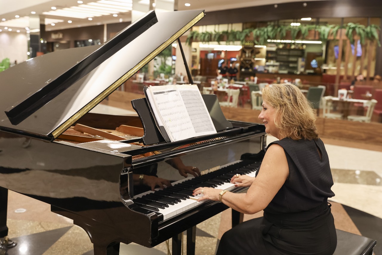 RibeirãoShopping promove apresentações de piano com repertório infantil durante o mês de julho