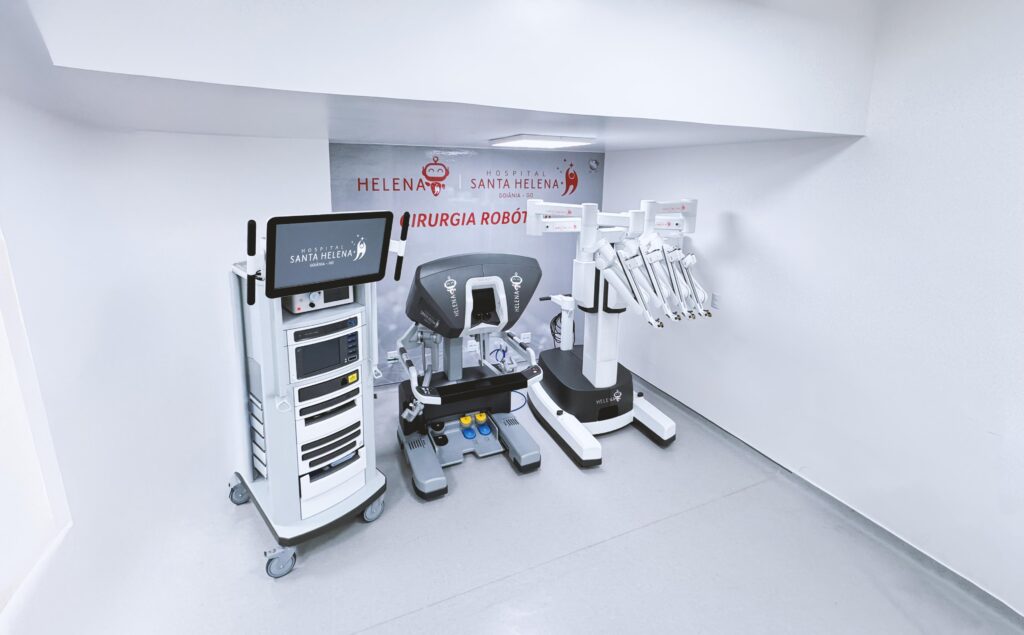 Hospital Santa Helena apresenta “Helena”, o novo robô cirúrgico que coloca Goiás na era da cirurgia do futuro