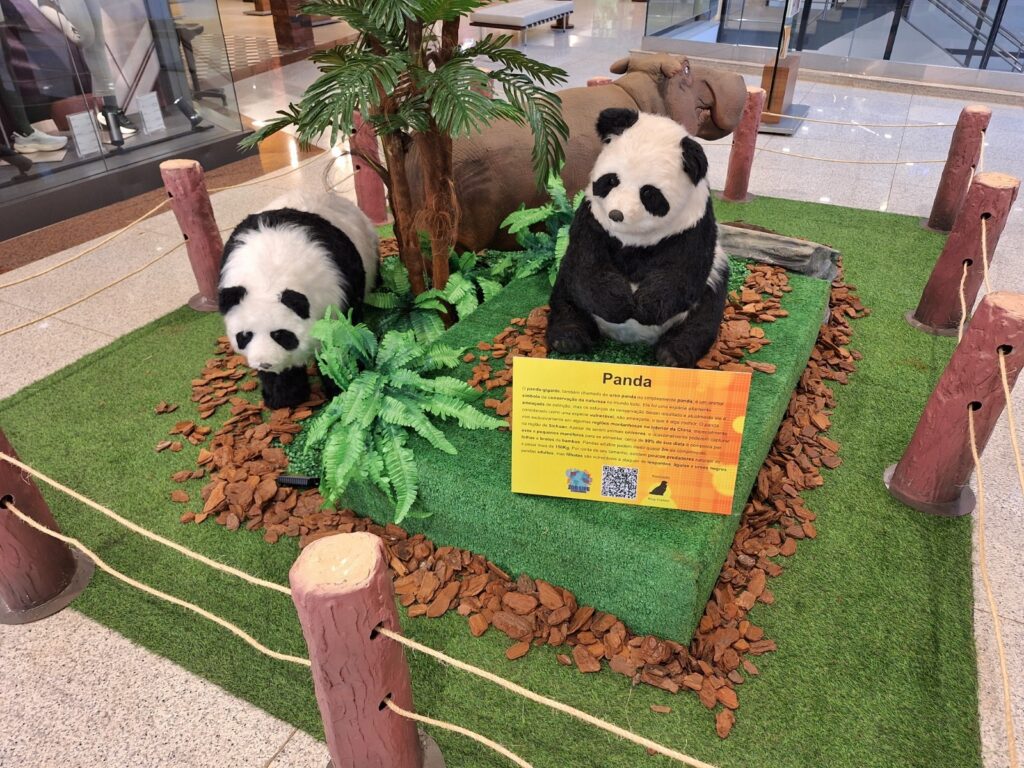 <p>A exposição de animais selvagens traz 24 réplicas em tamanho real, entre modelos estáticos e mecatrônicos<br />
Crédito: Divulgação</p>
