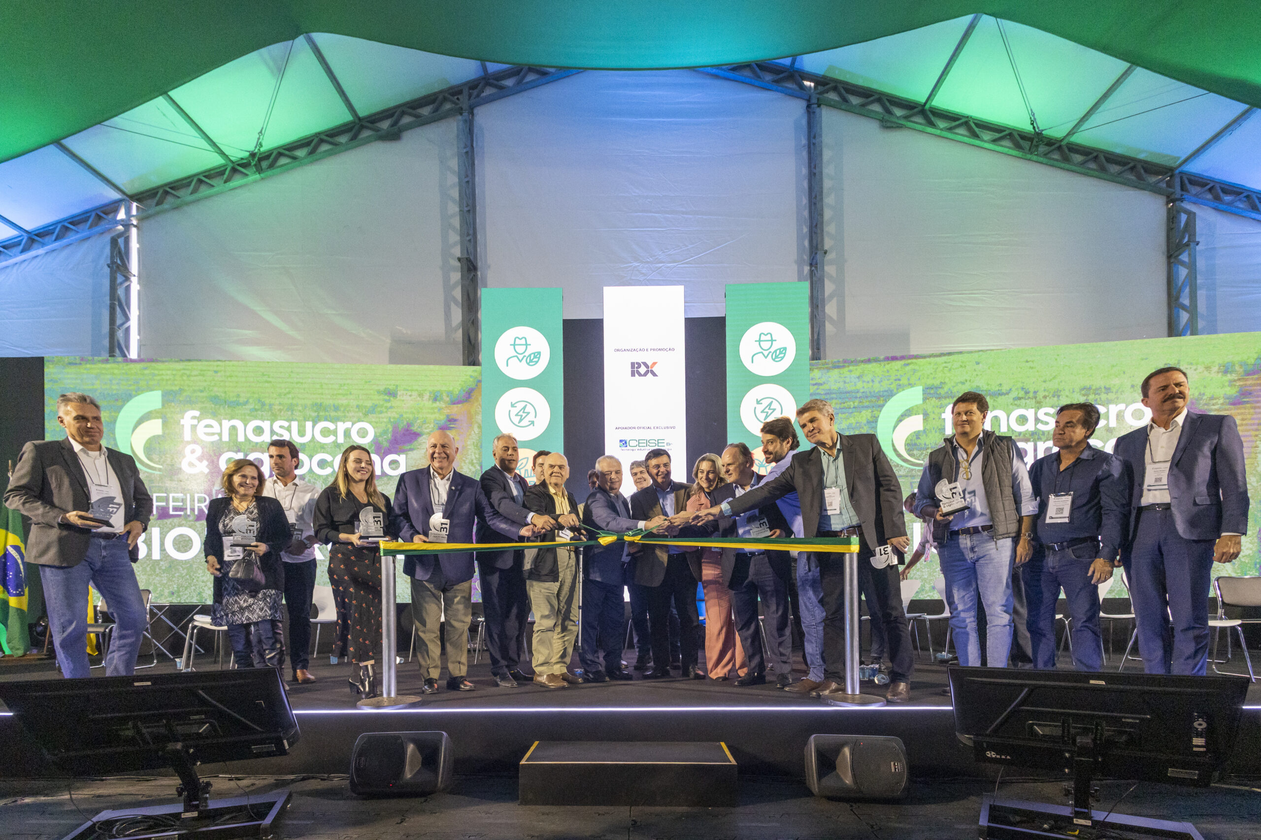 Abertura da 31ª Fenasucro & Agrocana: setor quer o Brasil como polo estratégico da bioenergia no mundo
