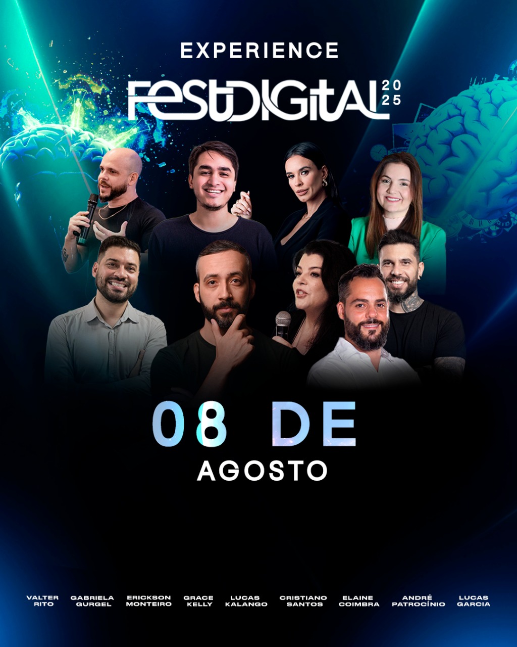 Comunicação em alta: FestDigital 2025 premia talentos e promove imersão em tendências digitais