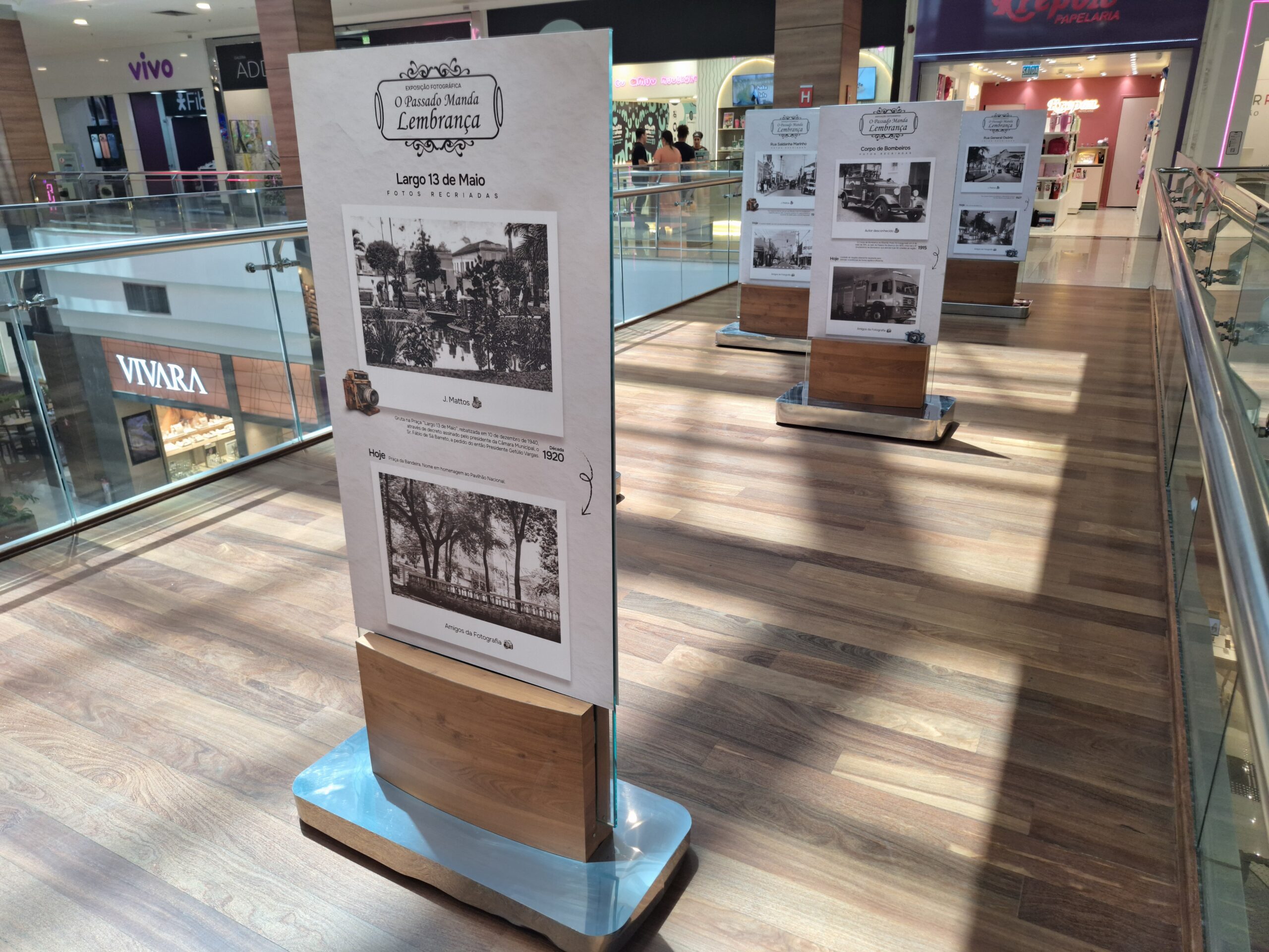 Fotografias revelam transformações de Ribeirão Preto em mostra no ShoppingSantaÚrsula