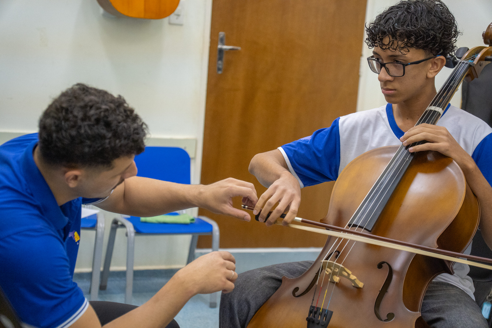 Instituição Aparecido Savegnago realiza Concerto Pedagógico com alunos de violoncelo e contrabaixo