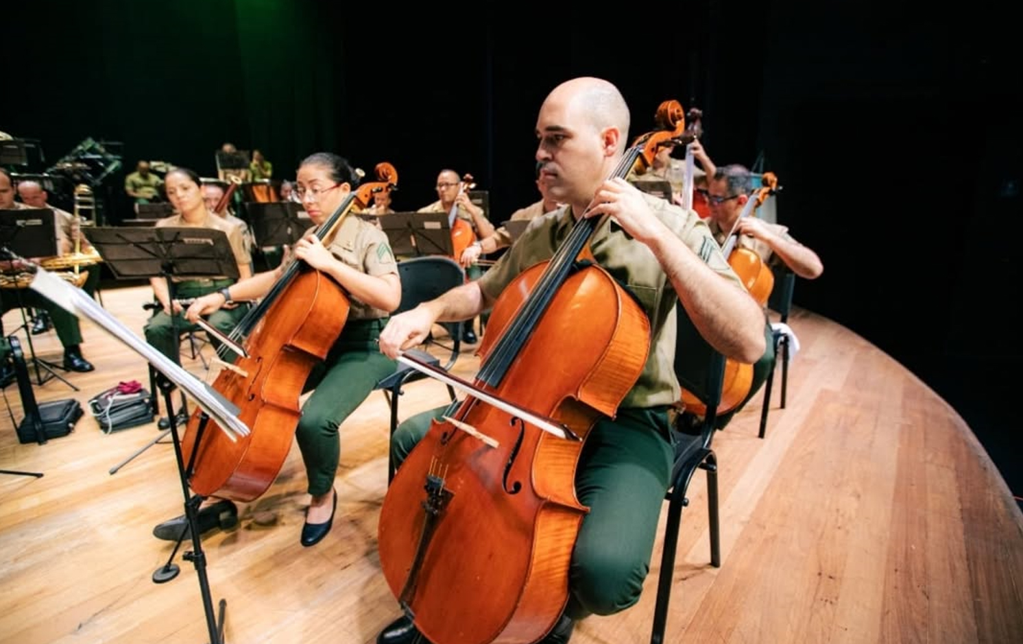 Banda Sinfônica do Exército abre turnê em Ribeirão Preto com concerto gratuito na Catedral Metropolitana