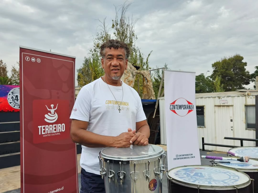 Mestre Jackson ministra oficina em Ribeirão Preto pelo projeto Saberes e Significados da Percussão Afro-brasileira