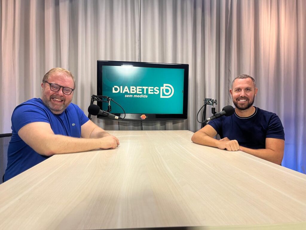 <p>Idealizado por Riad Salloum e Leandro Araújo, se estabeleceu como o primeiro canal de áudio e vídeo do Brasil focado exclusivamente na diabetes<br />
Foto: Divulgação</p>
