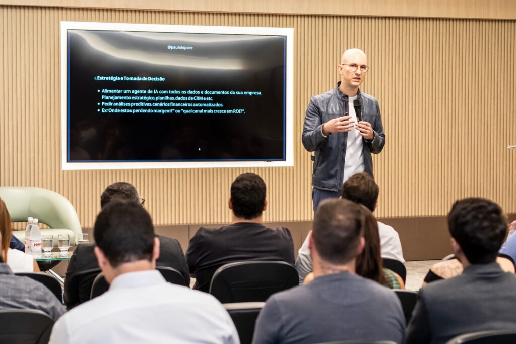 <p>O educador e empresário Paulo Lépore foi o convidado do último mentoring do LIDE Futuro Ribeirão Preto<br />
Créditos: Felipe Denuzzo</p>
