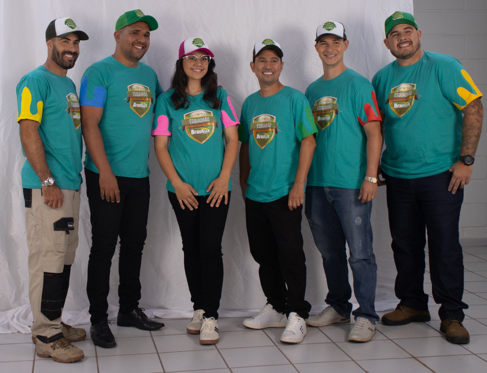 Esquadrão Brasilux visita Centro de Distribuição e protagoniza nova ação de conteúdo