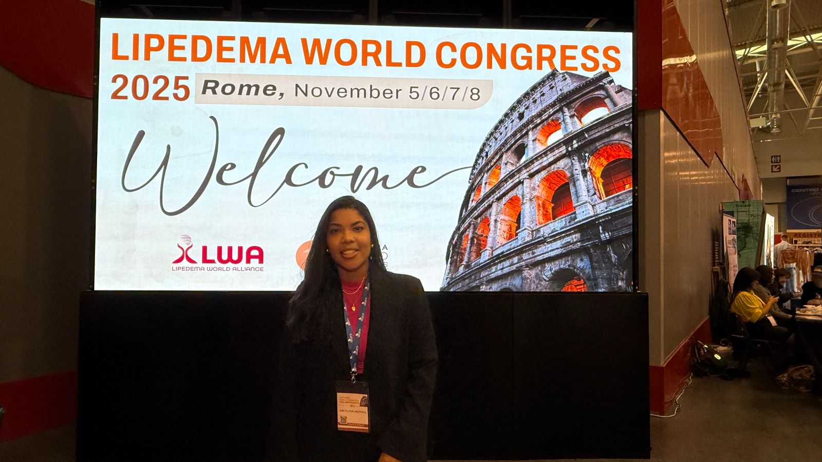 Dra. Ana Flávia Andrade representa o Brasil no Congresso Mundial sobre Lipedema em Roma